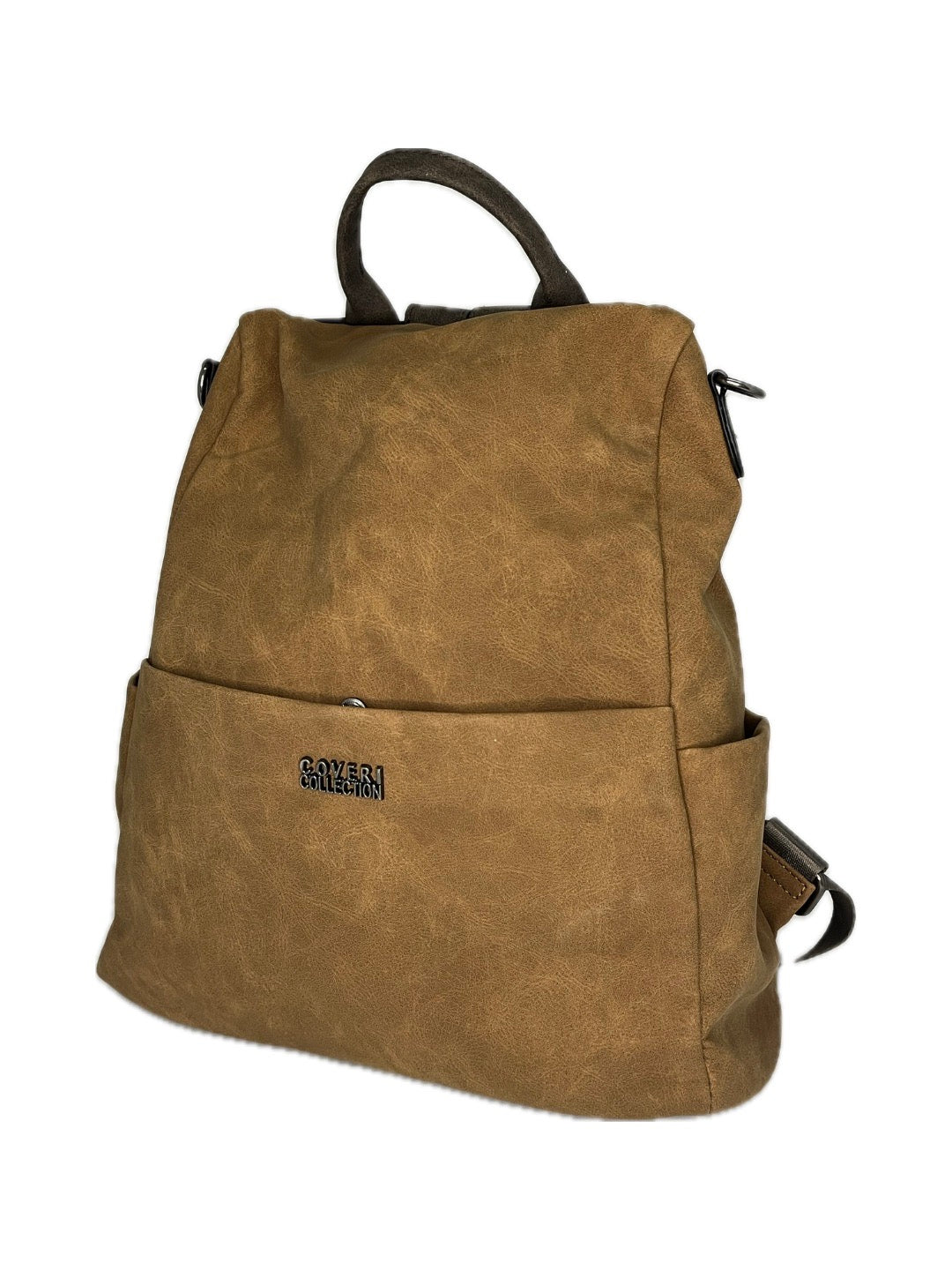Kabelka i batoh unisex CoveriCollection - imitace broušené kůže