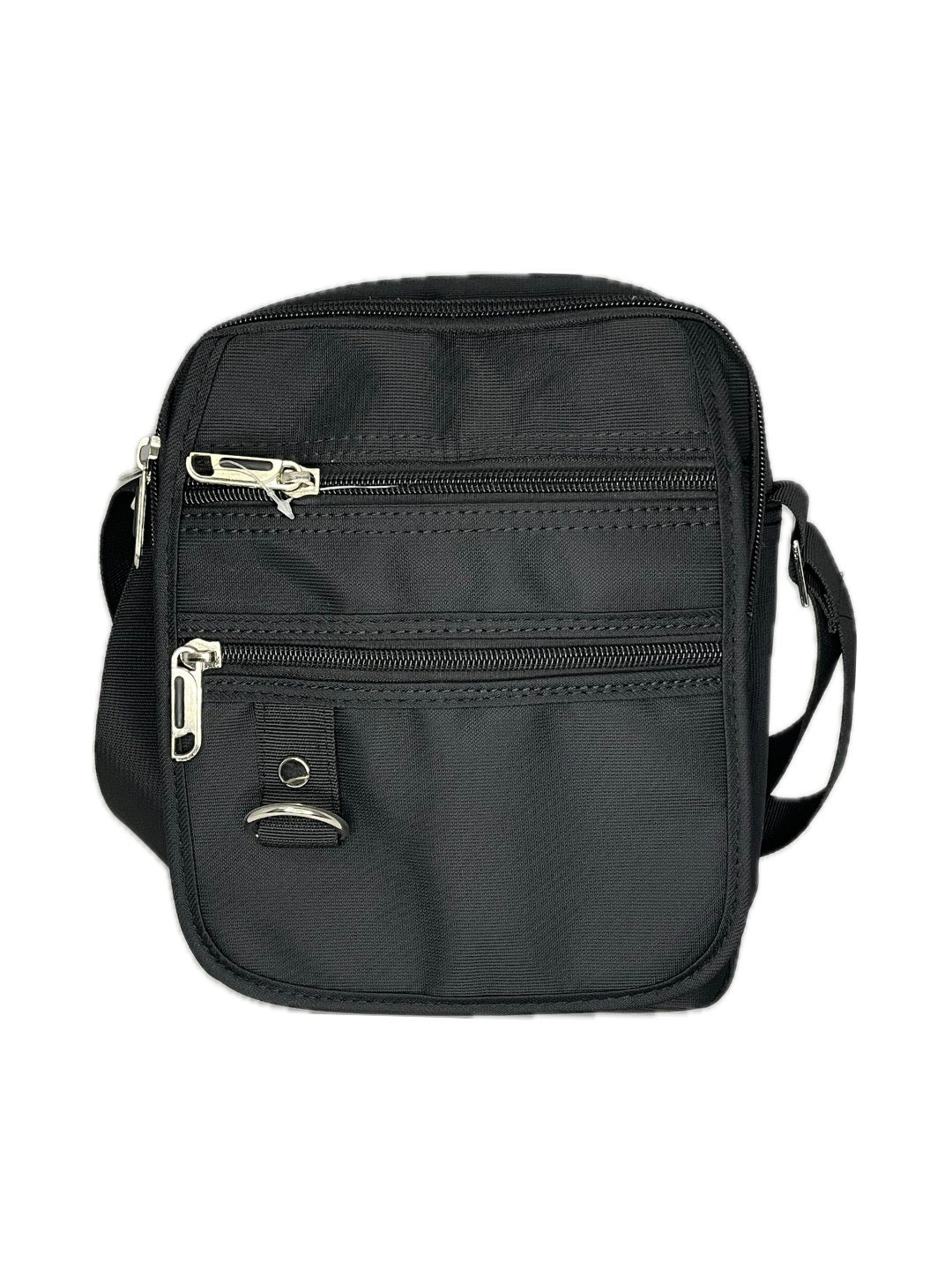 Pánská crossbody taška na doklady z pevného polyesteru