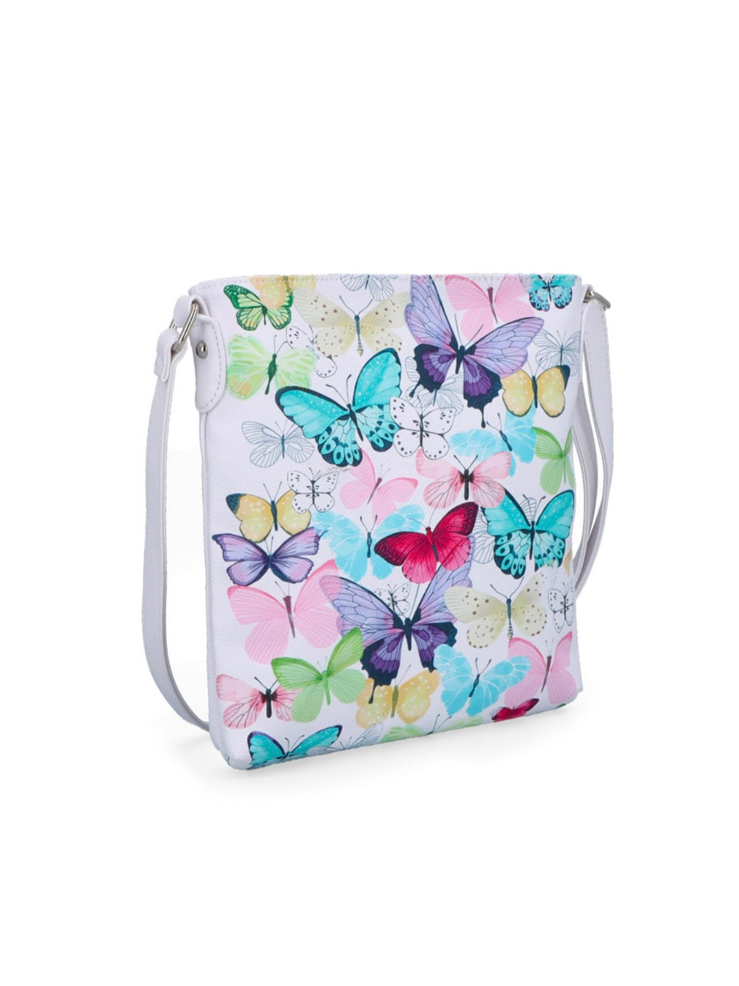 Dámské crossbody s potiskem motýlů
