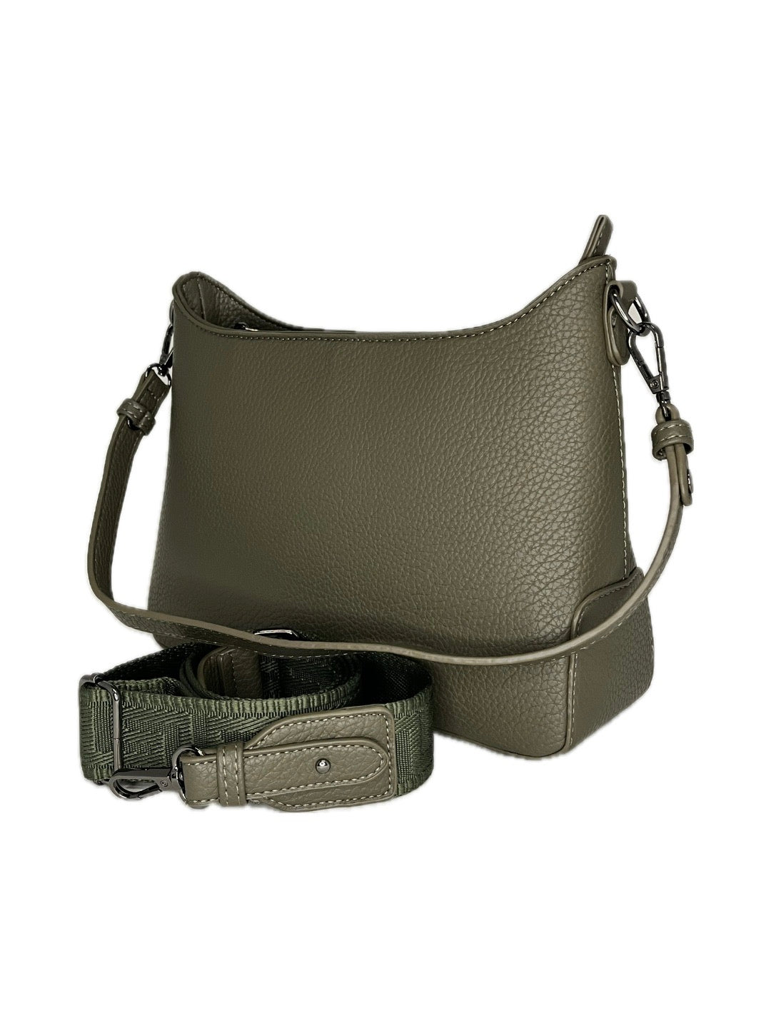 Dámská kabelka - crossbody s látkovým popruhem přes rameno