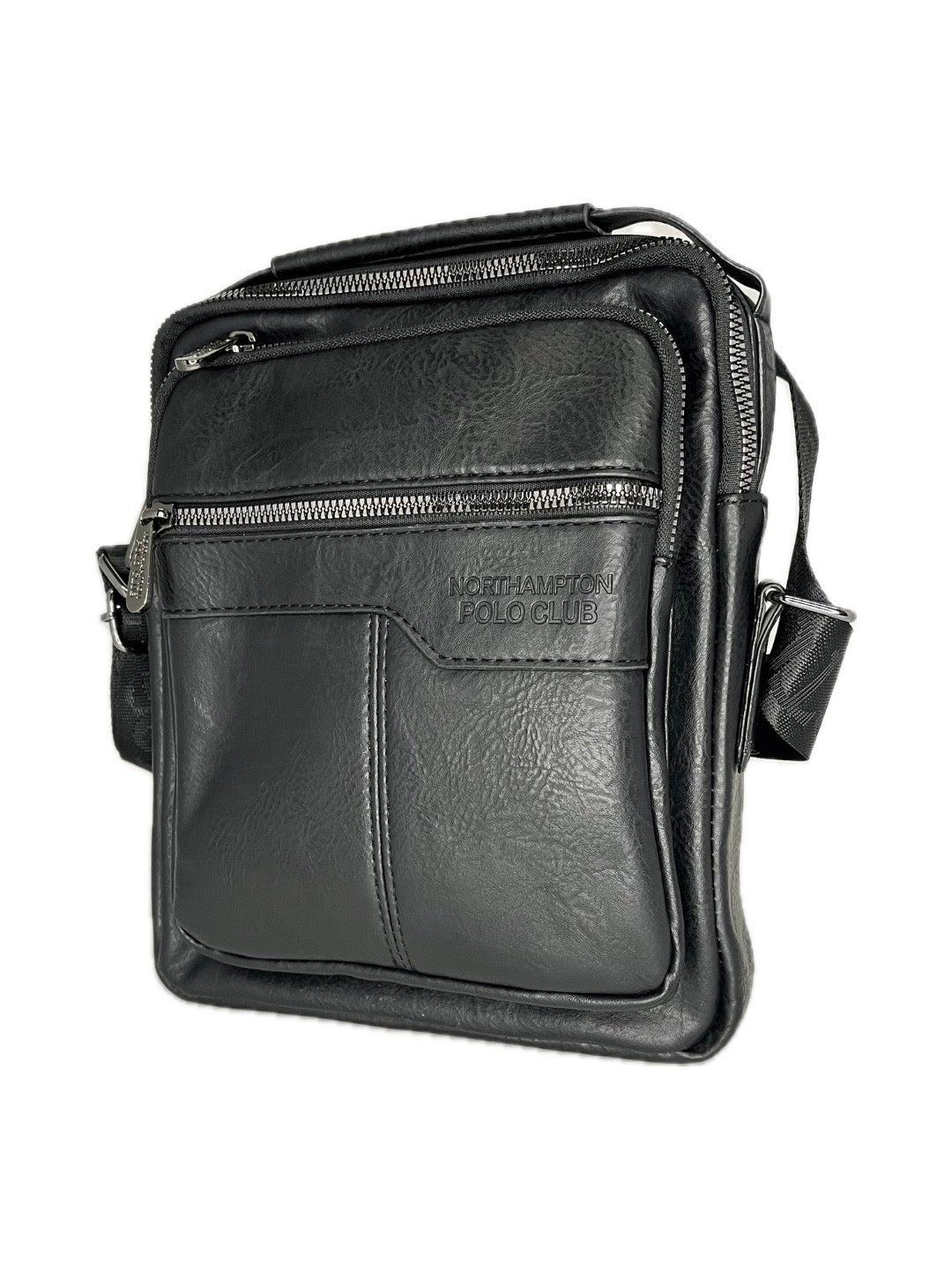 Pánská crossbody ze syntetické kůže, k nerozeznání od pravé