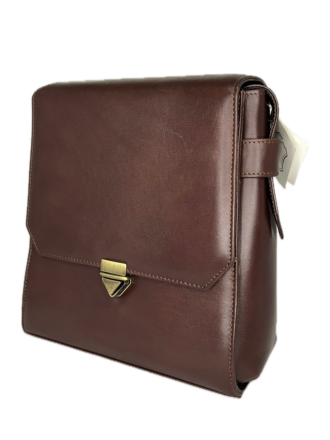 Stylová kožená taška na rameno - unisex