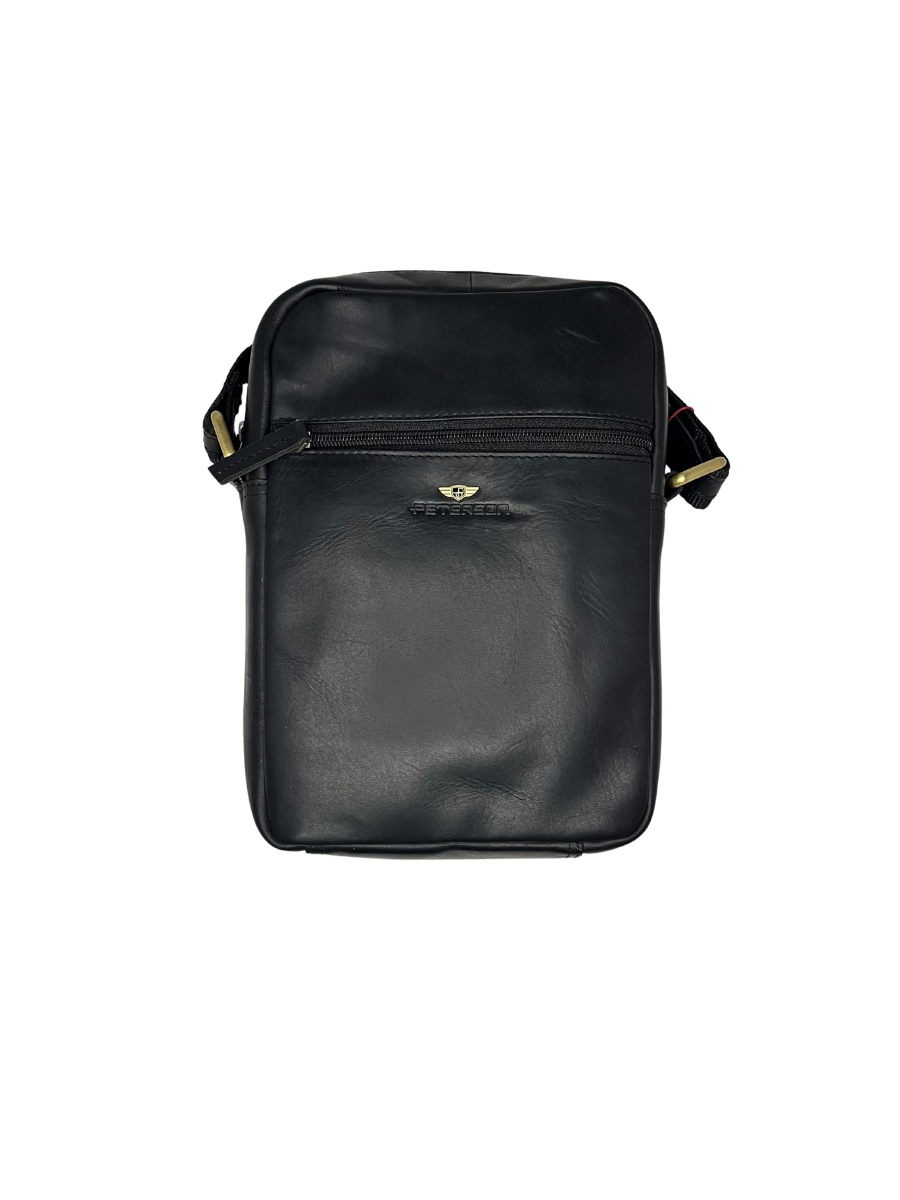 Pánská crossbody Peterson z voskované kůže