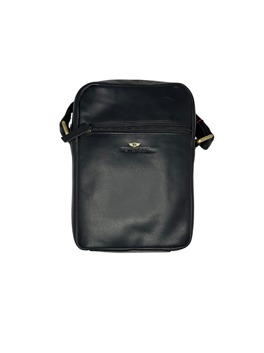 Pánská crossbody Peterson z voskované kůže