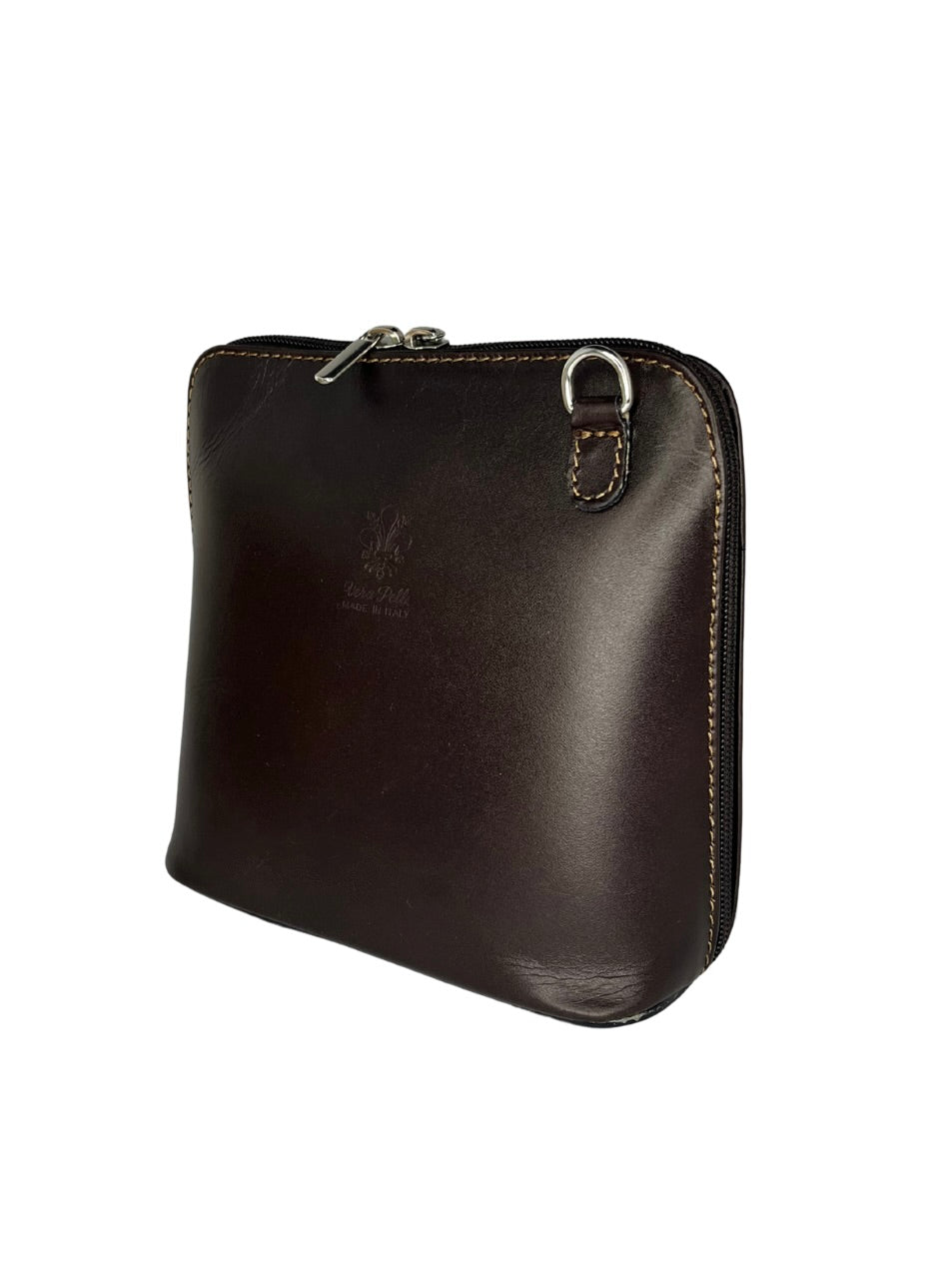 Malá kožená kabelka VERA PELLE - crossbody