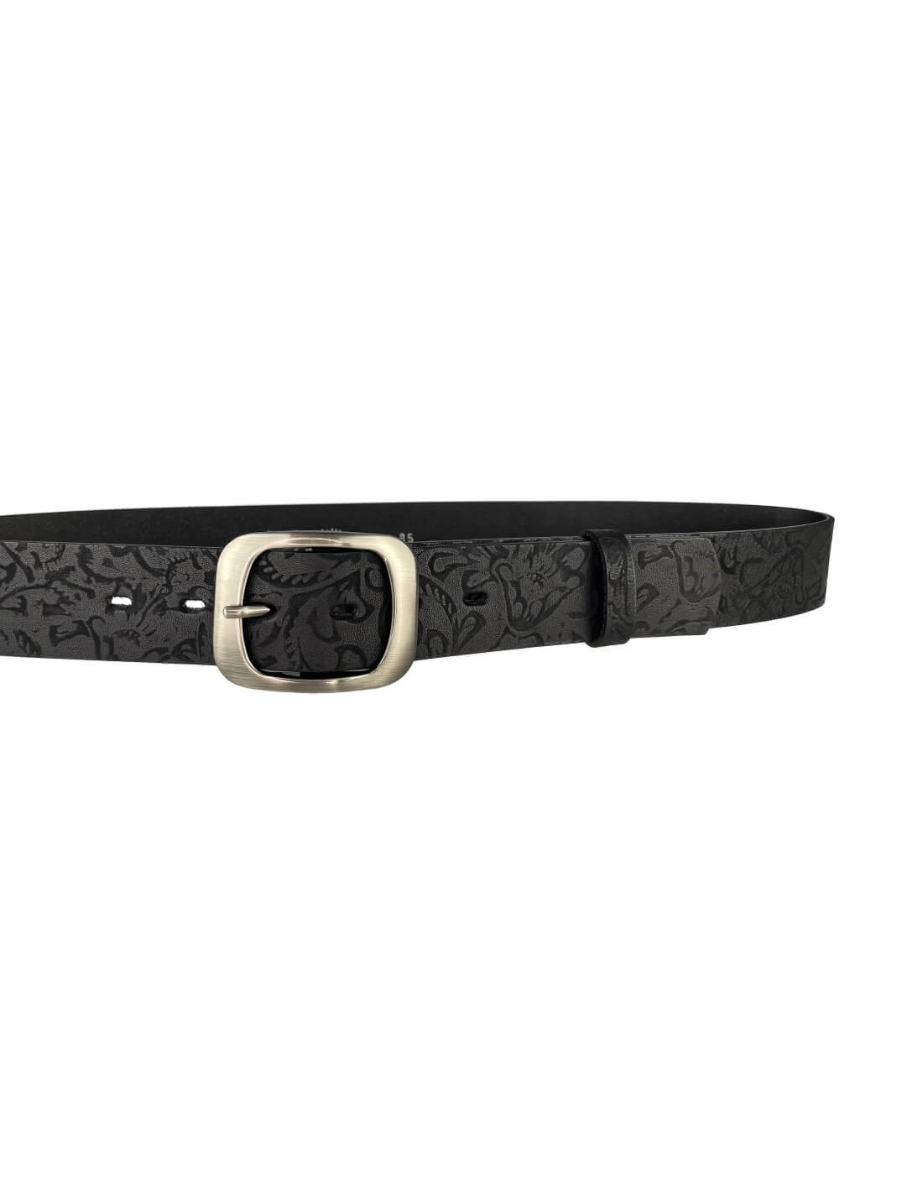 Dámský vzorovaný kožený opasek Penny Belts šířka 40mm
