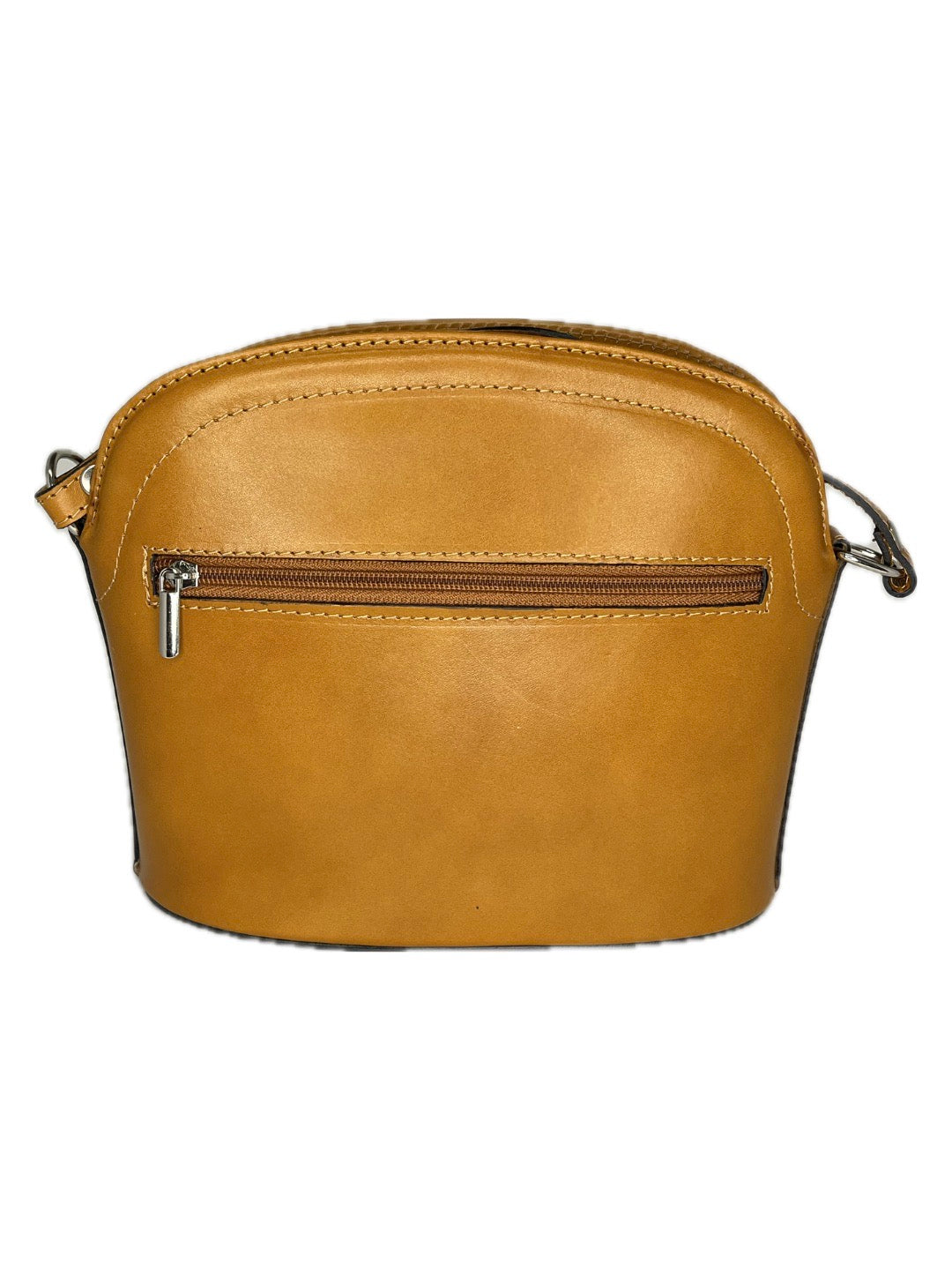 Malá dámská kožená kabelka PELLE - elegantní crossbody