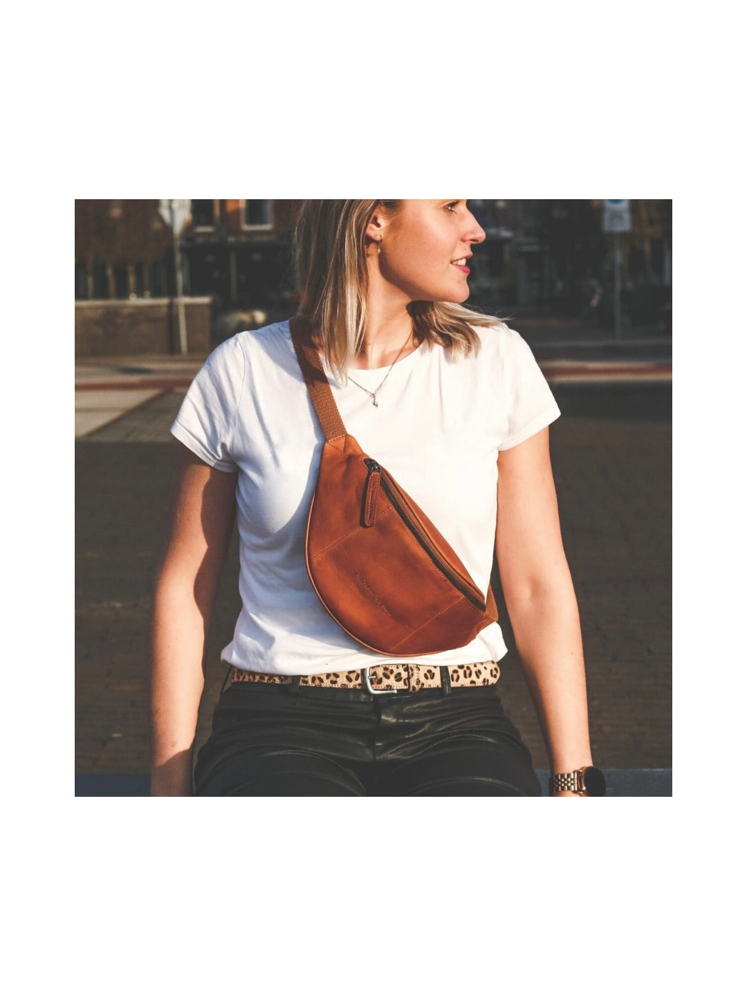 The Chesterfield Brand - kožená ledvinka Eden