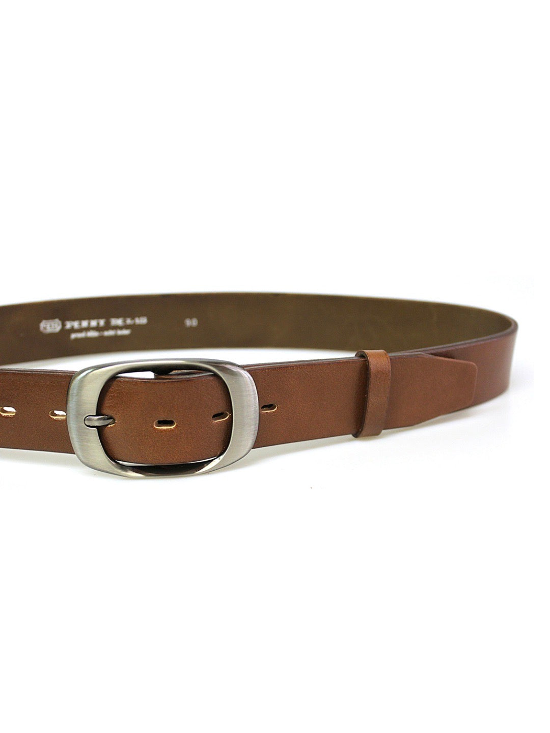 Dámský kožený opasek Penny Belts šířka 40mm JEANS