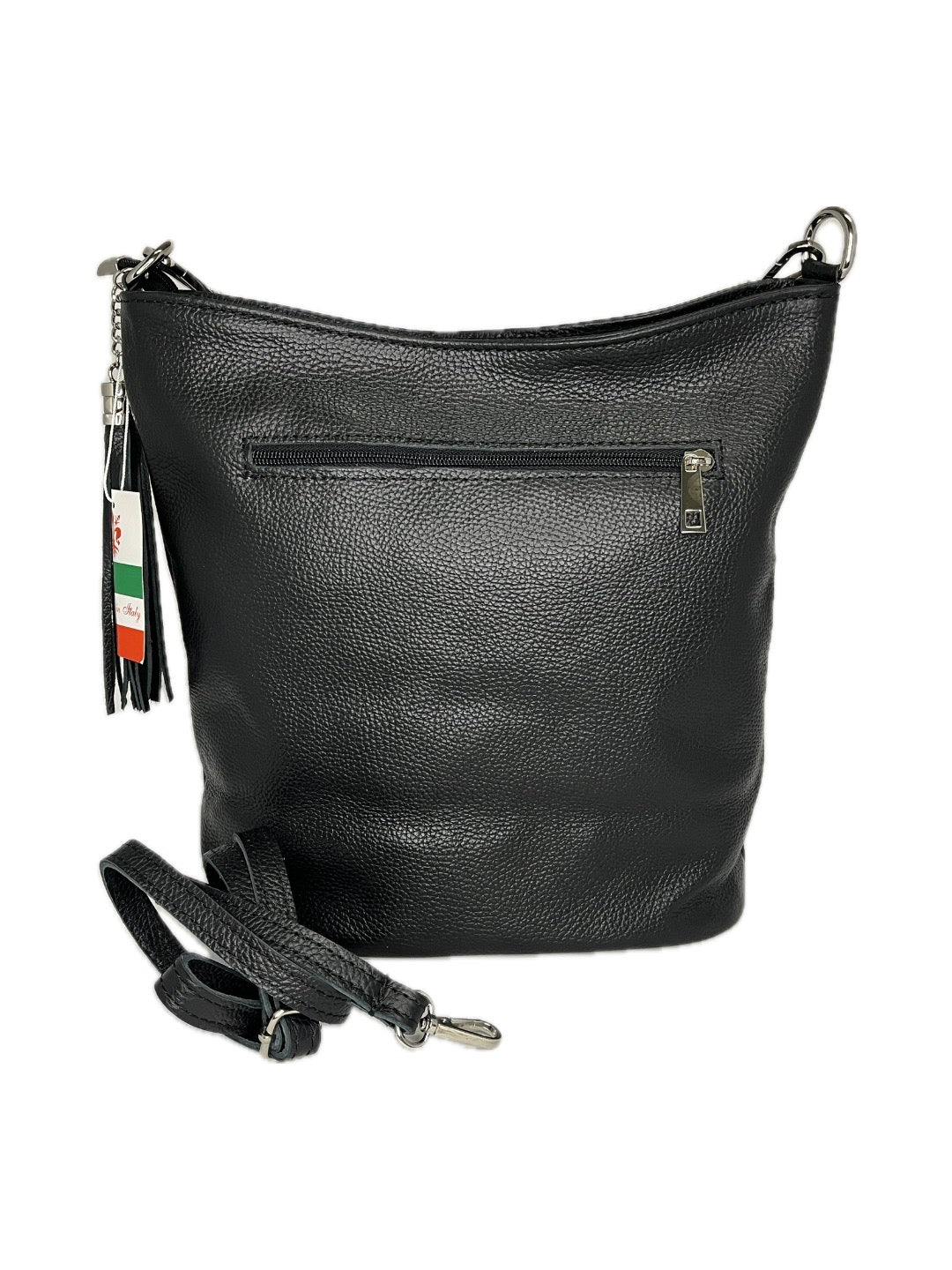 Dámská kožená kabelka - hobo bag