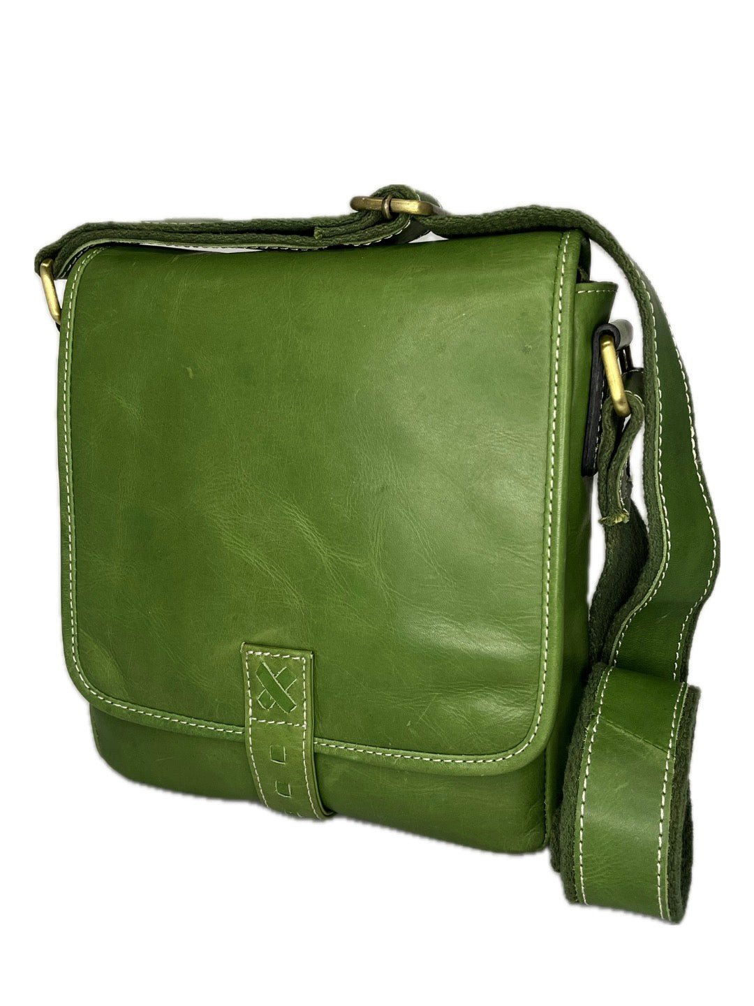 Kožená taška crossbody - unisex