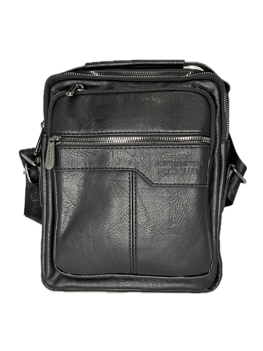 Pánská crossbody ze syntetické kůže, k nerozeznání od pravé