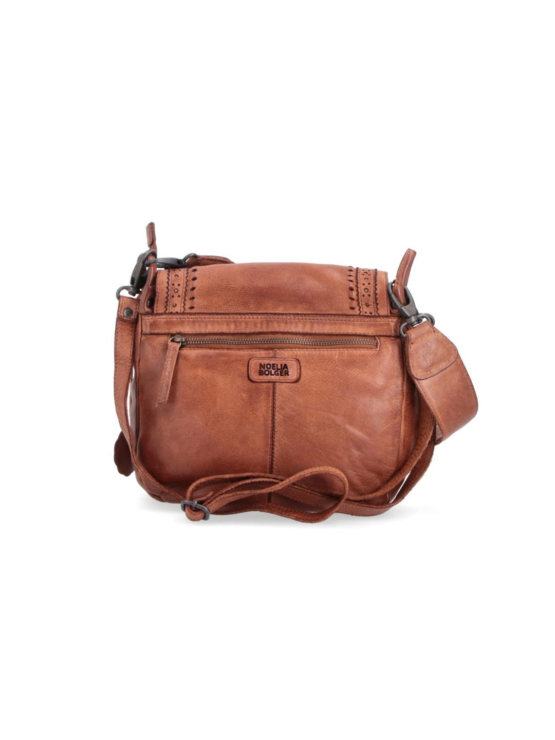 Malá kožená crossbody Noelia Bolger s klopnou