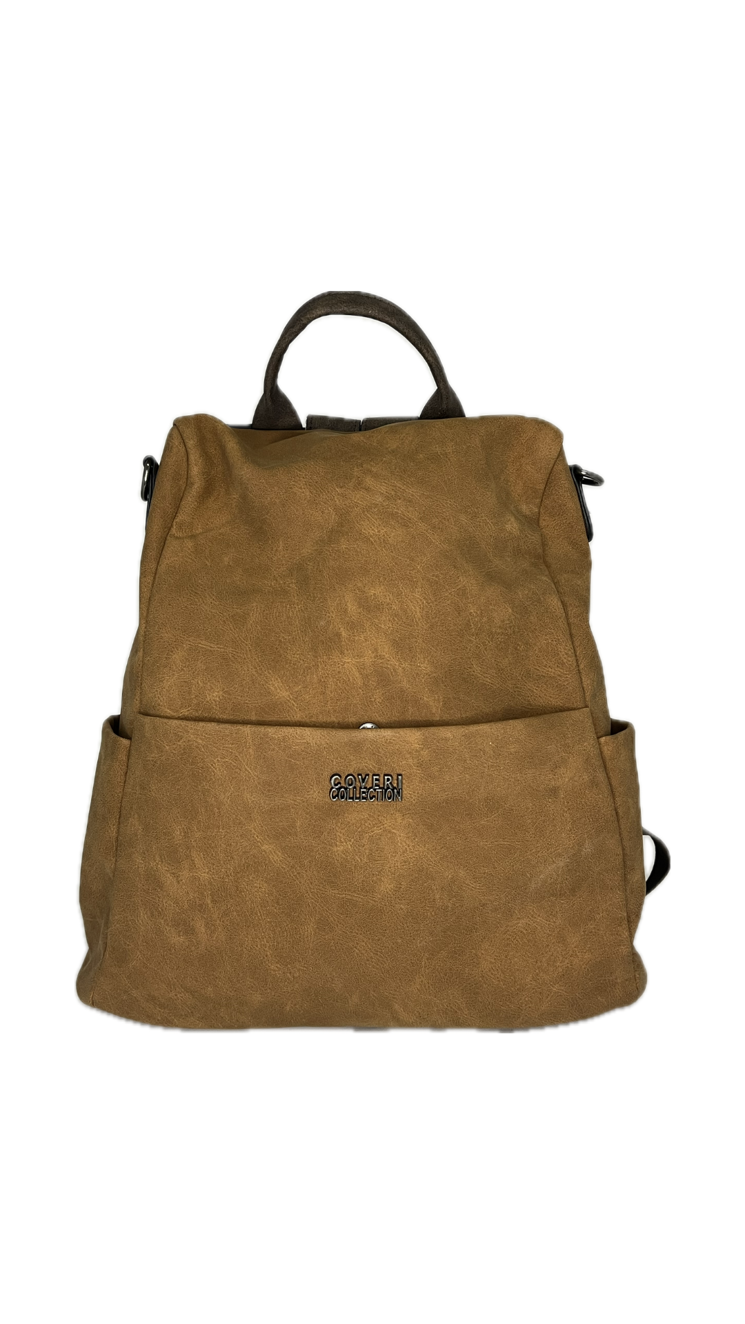 Kabelka i batoh unisex CoveriCollection - imitace broušené kůže