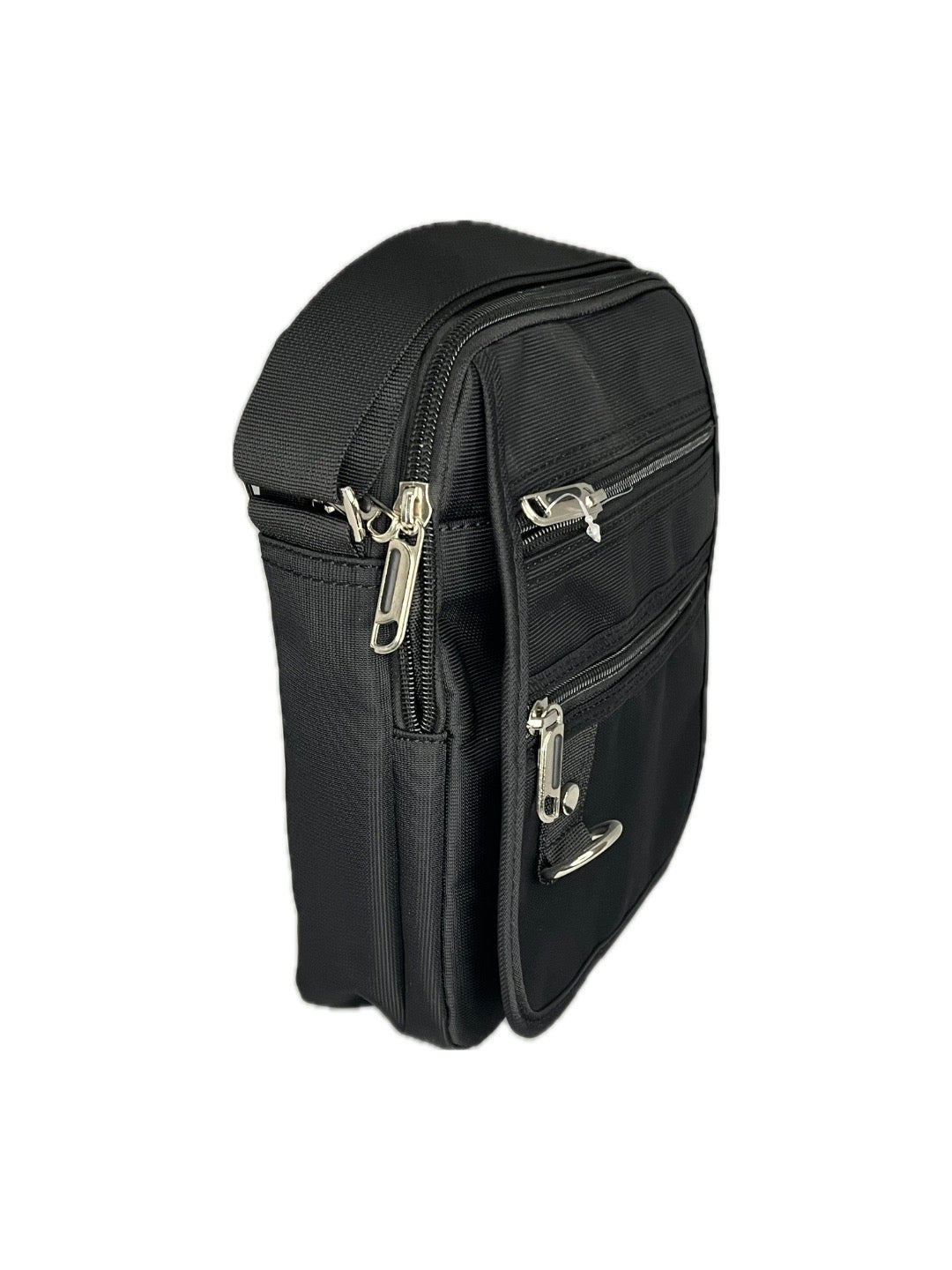 Pánská crossbody taška na doklady z pevného polyesteru