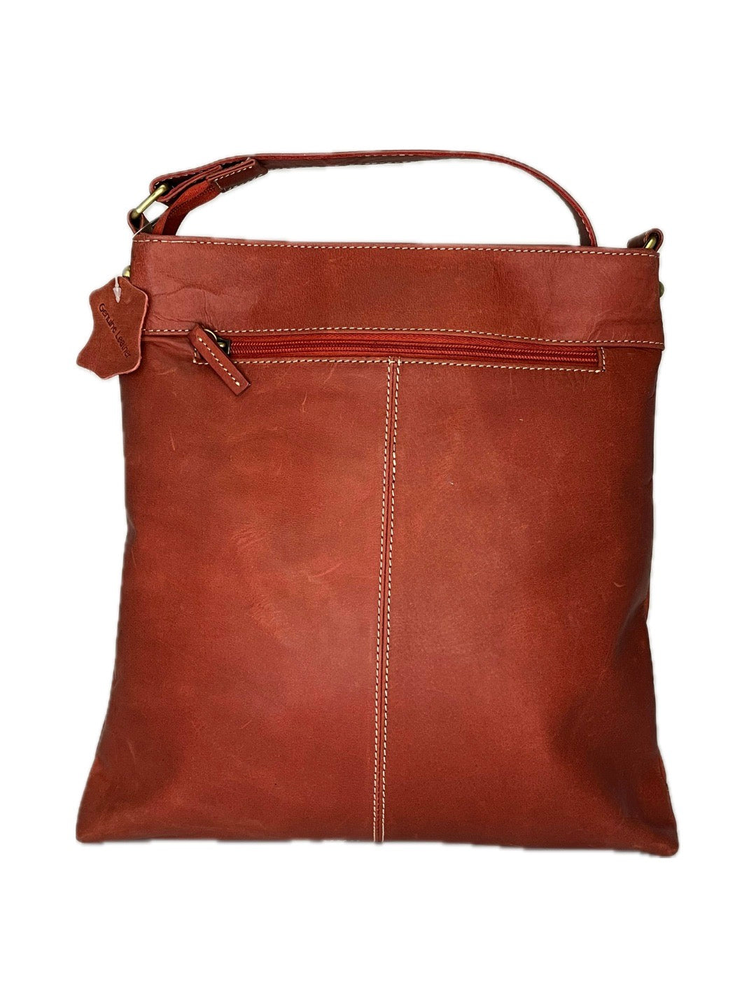 Kožená taška crossbody - dámská