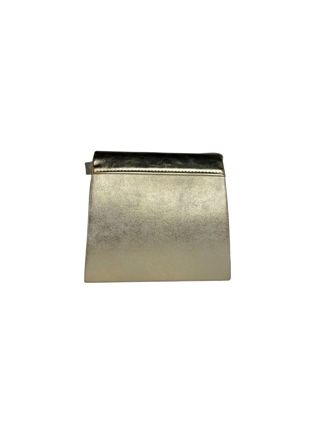 Dámská společenská kabelka Laura Biaggi v kombinaci s lakovanou kůží - stříbrná, zlatá