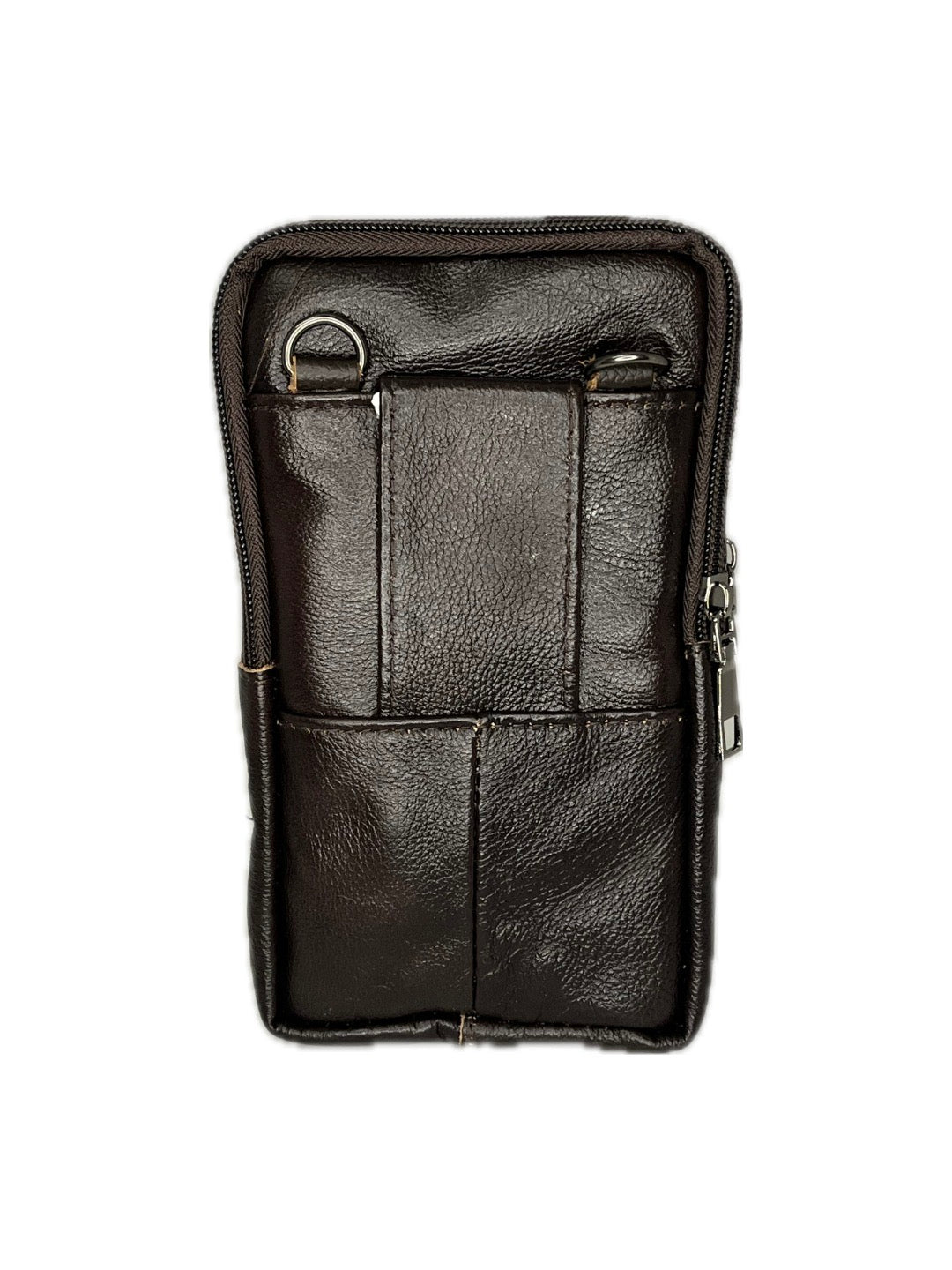 Malá pánská kožená crossbody taštička přes rameno a na opasek