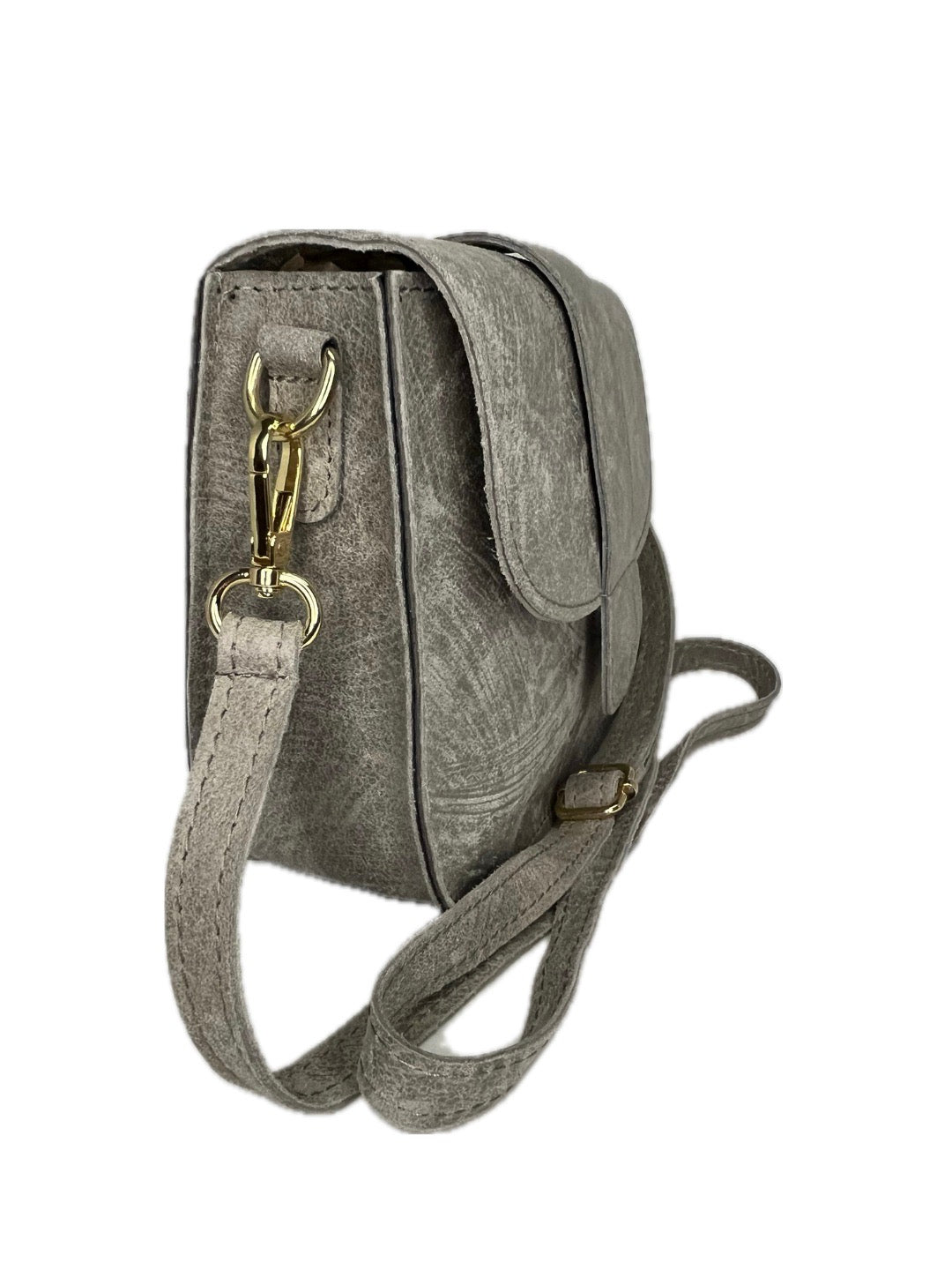 Dámská kožená kabelka - crossbody
