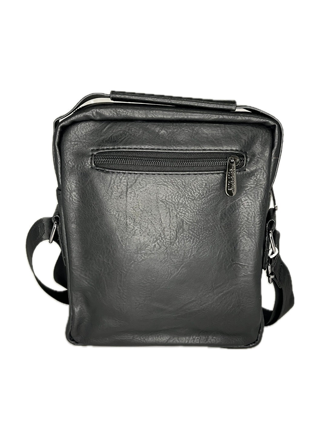 Pánská crossbody ze syntetické kůže, k nerozeznání od pravé