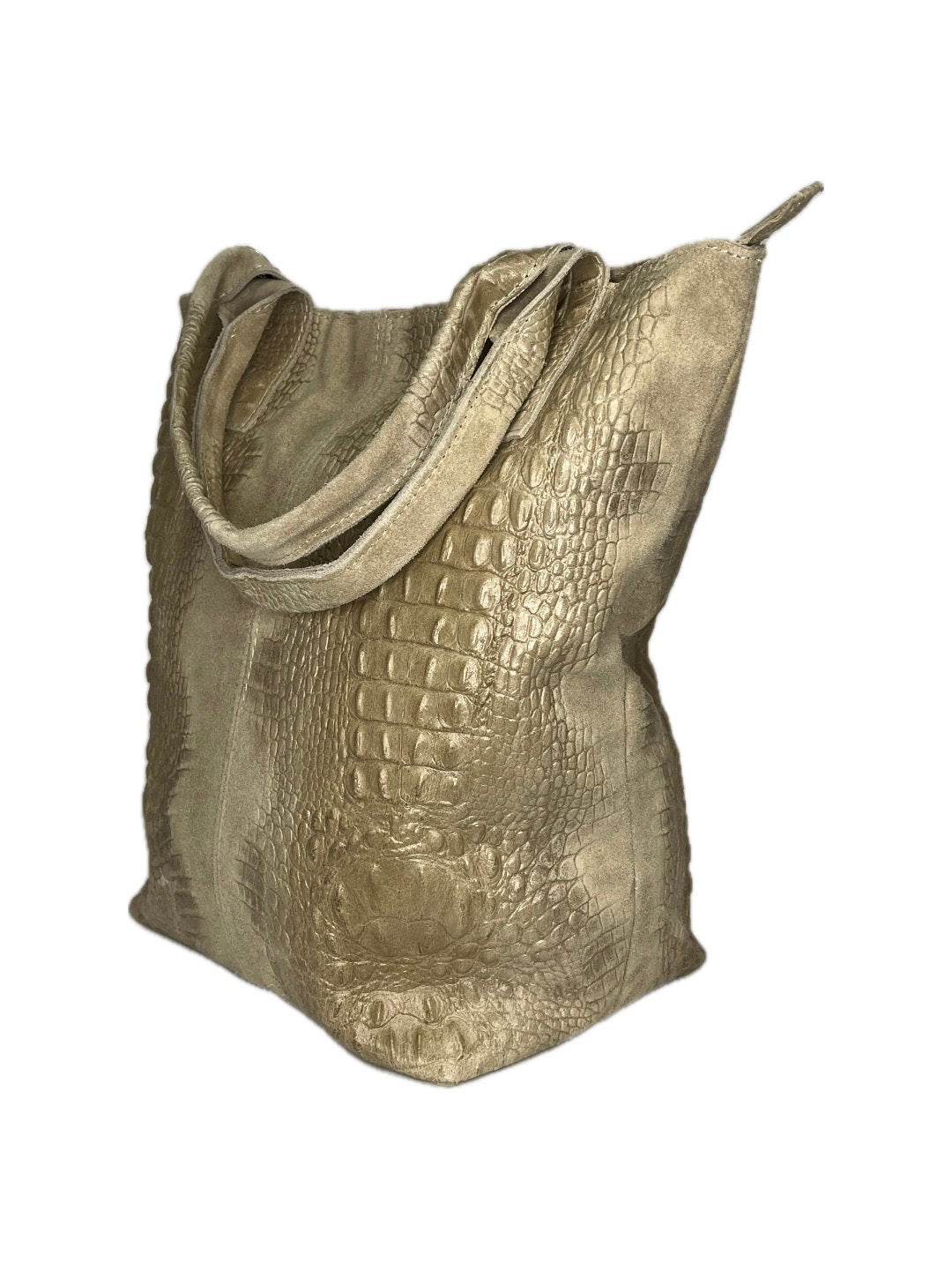 Dámská kožená kabelka - hobo bag