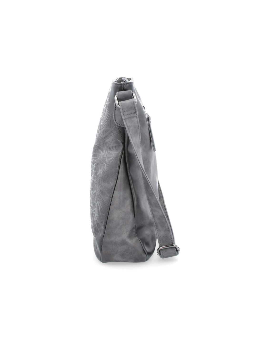 Dámská šedá crossbody s motivem mandaly