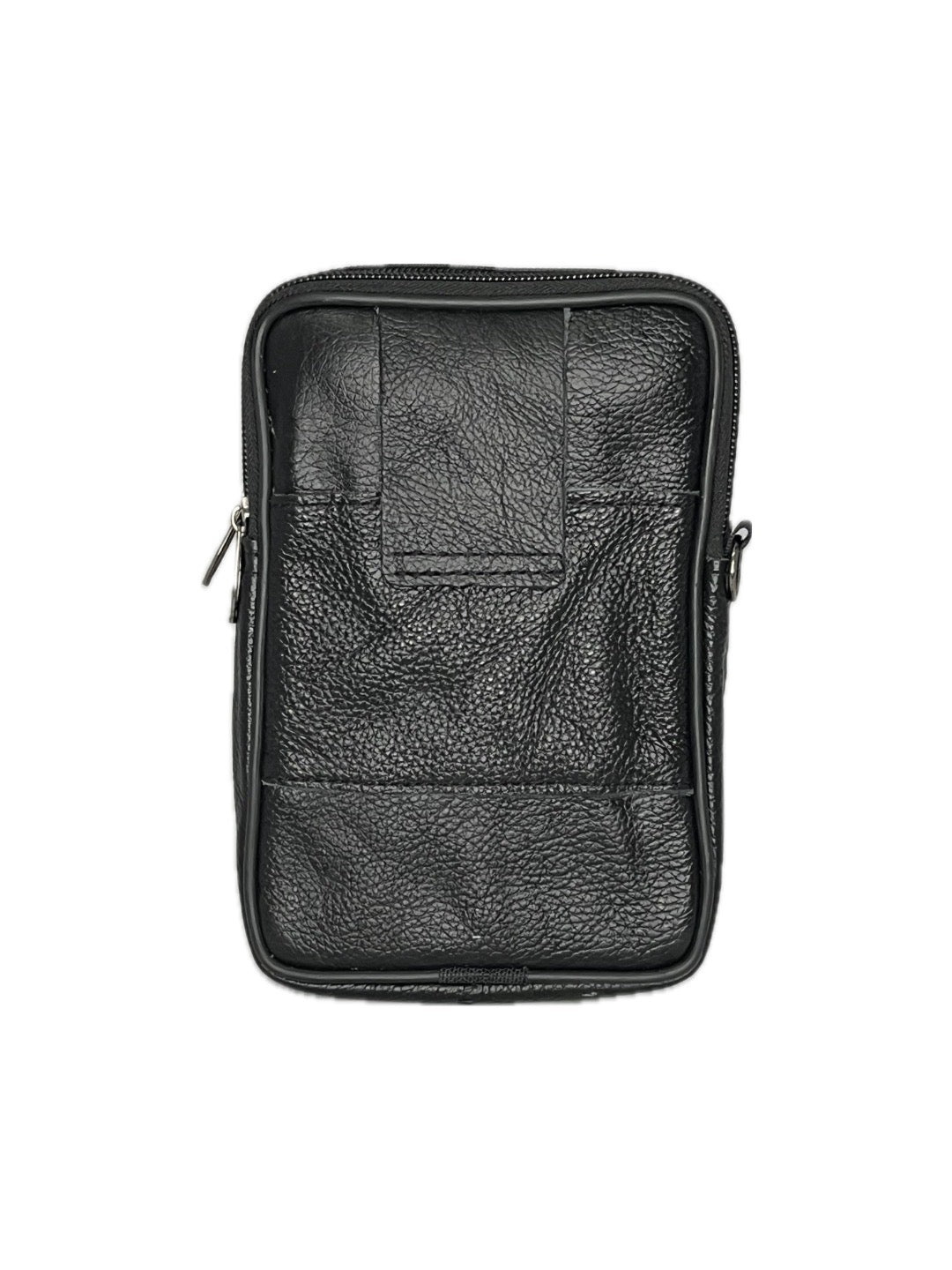 Malá pánská kožená crossbody taštička přes rameno a na opasek