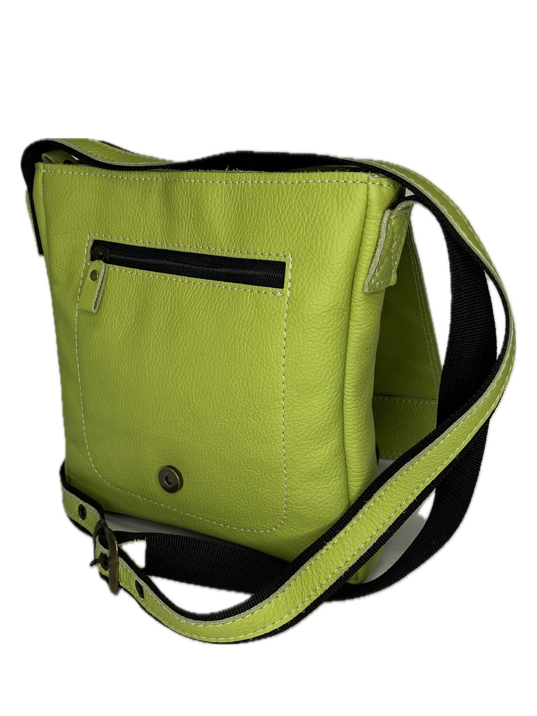 Kožená taška crossbody - unisex