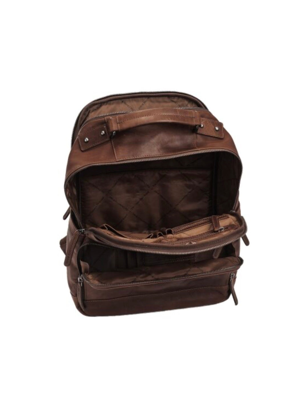 Austin kožený batoh na notebook 14" The Chesterfield Brand
