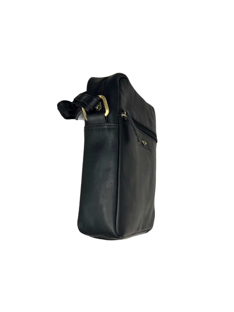 Pánská crossbody Peterson z voskované kůže