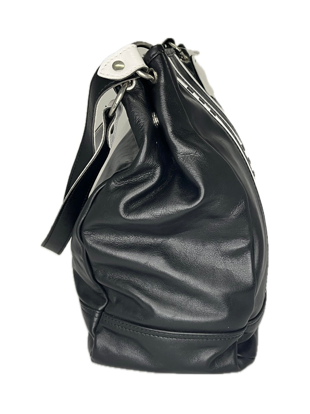 Dámská kožená kabelka - hobo bag