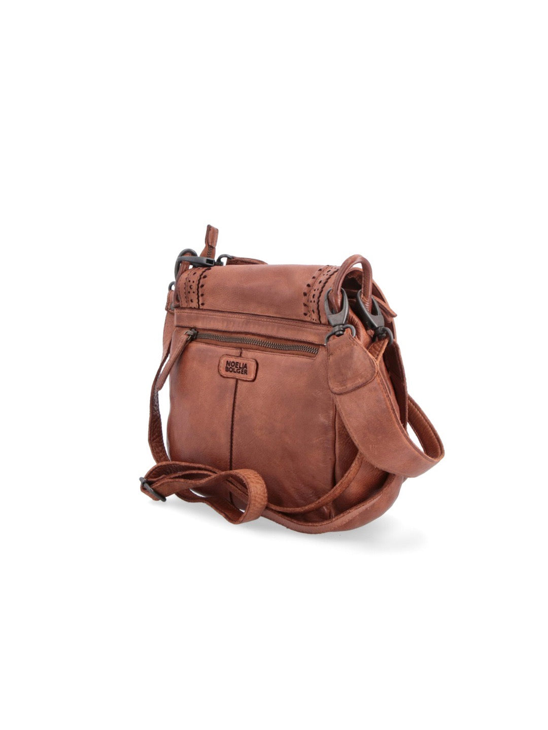 Malá kožená crossbody Noelia Bolger s klopnou