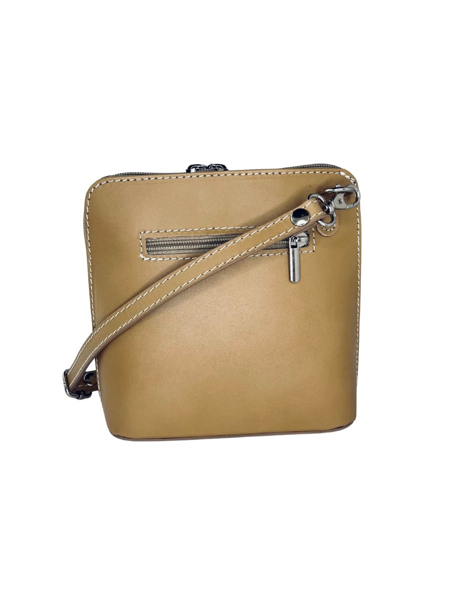 Malá kožená kabelka VERA PELLE - crossbody