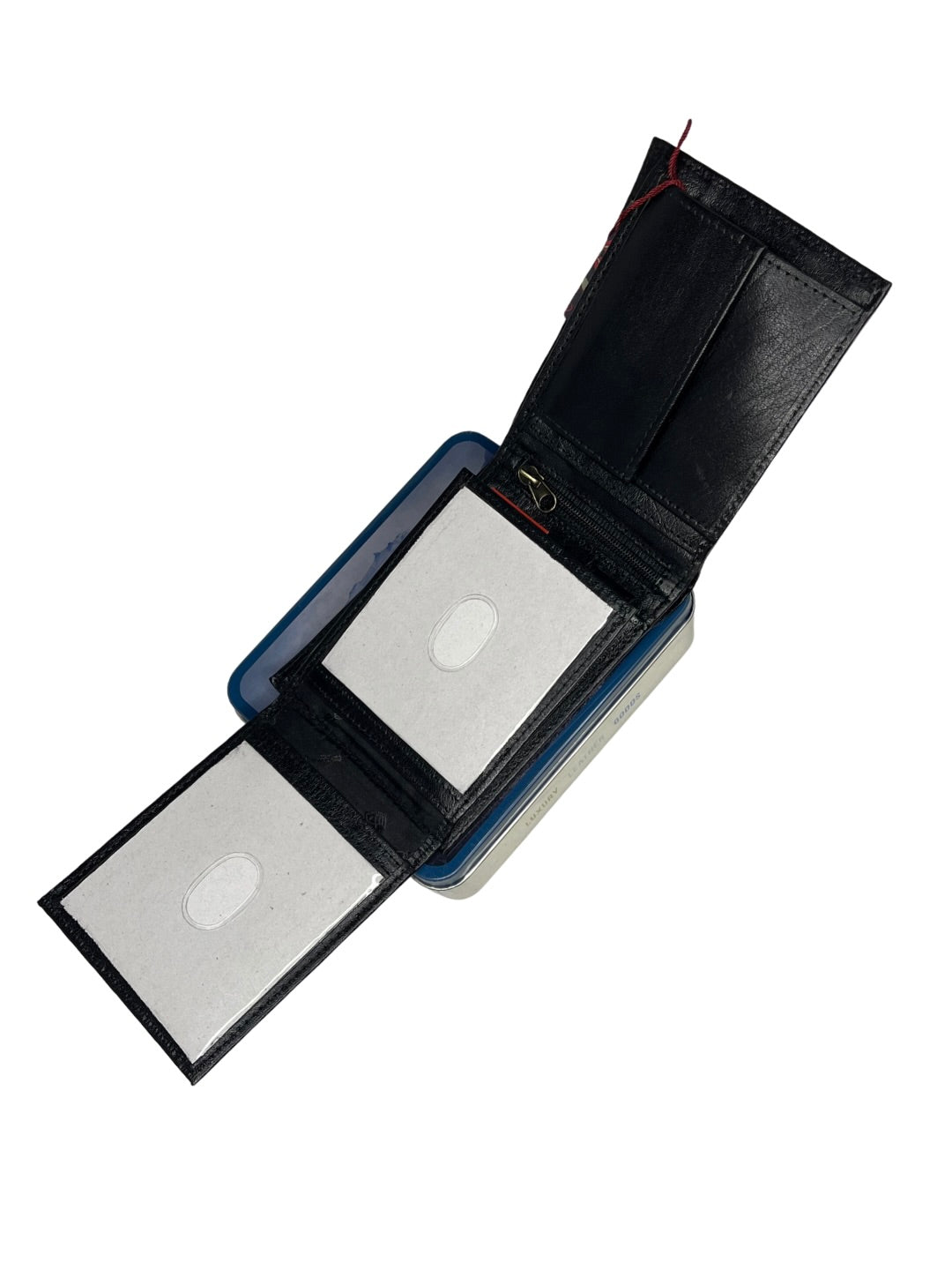 Pánská menší kožená peněženka Peterson s funkcí RFID v dárkovém balení