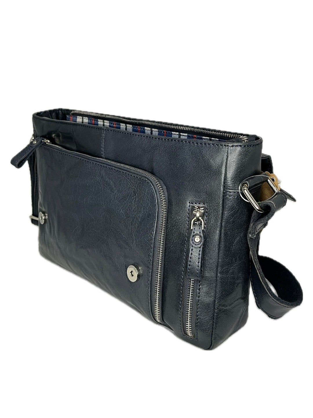 Kožená crossbody - unisex