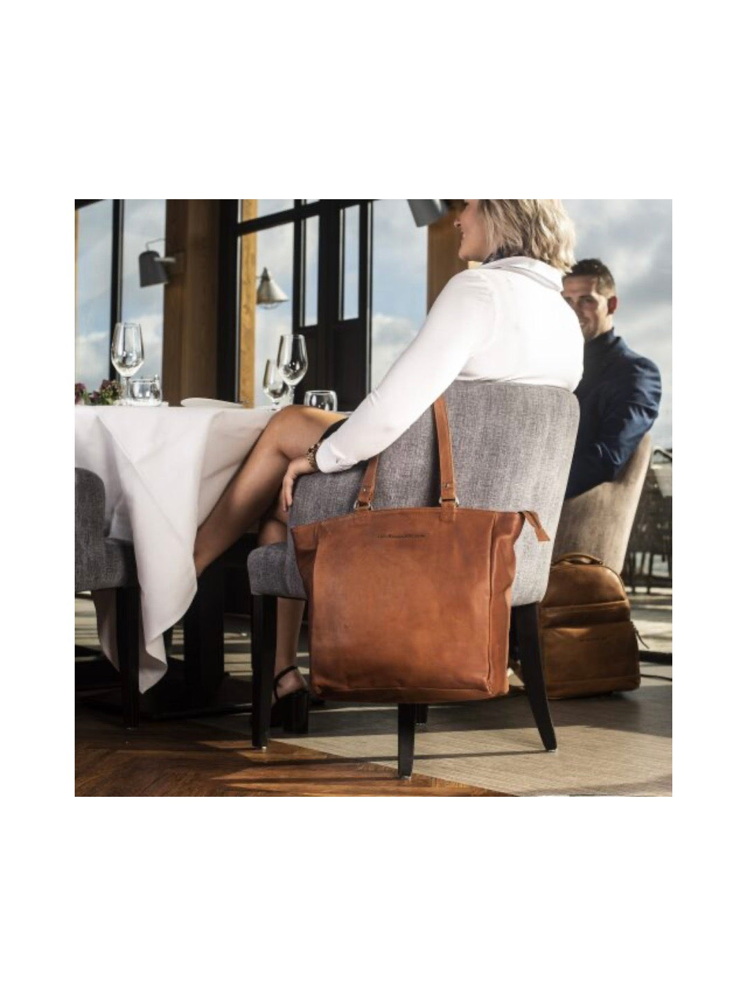 Dámská kožená taška na notebook 13.5" Berlin - The Chesterfield Brand