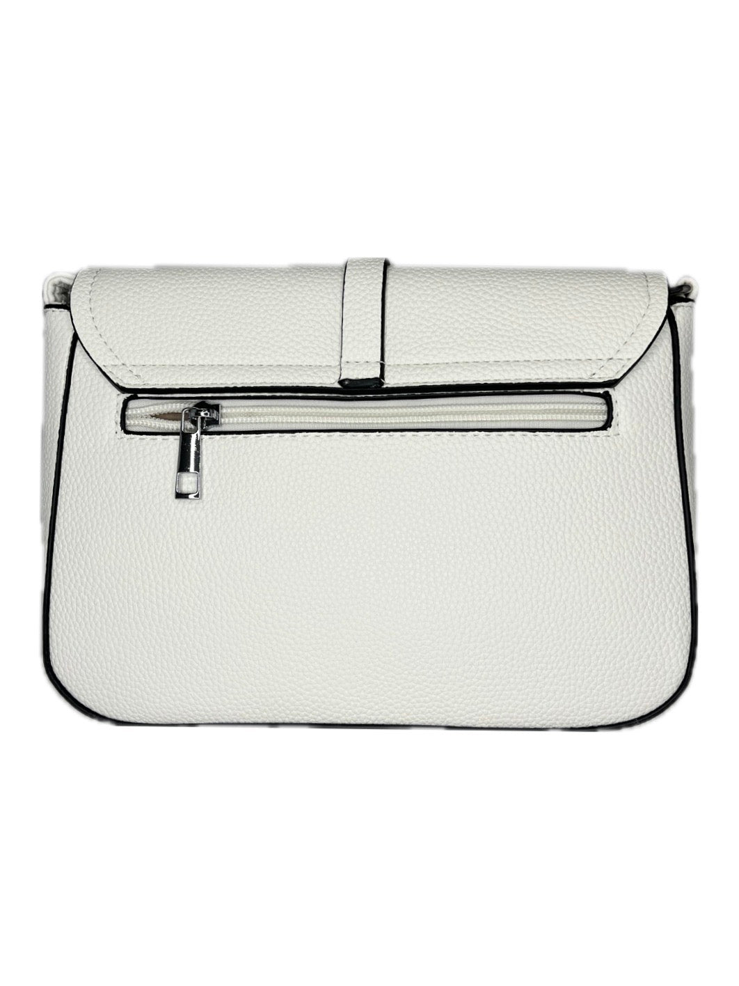 Malá crossbody s klopnou a květinovým vzorem