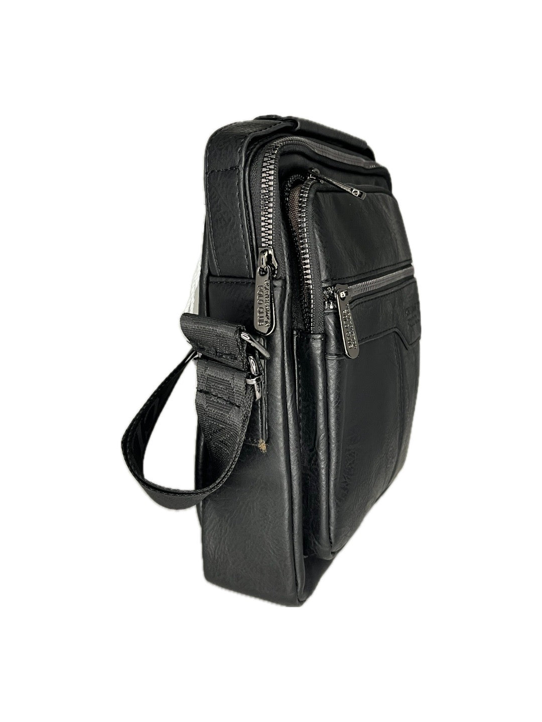 Pánská crossbody ze syntetické kůže, k nerozeznání od pravé