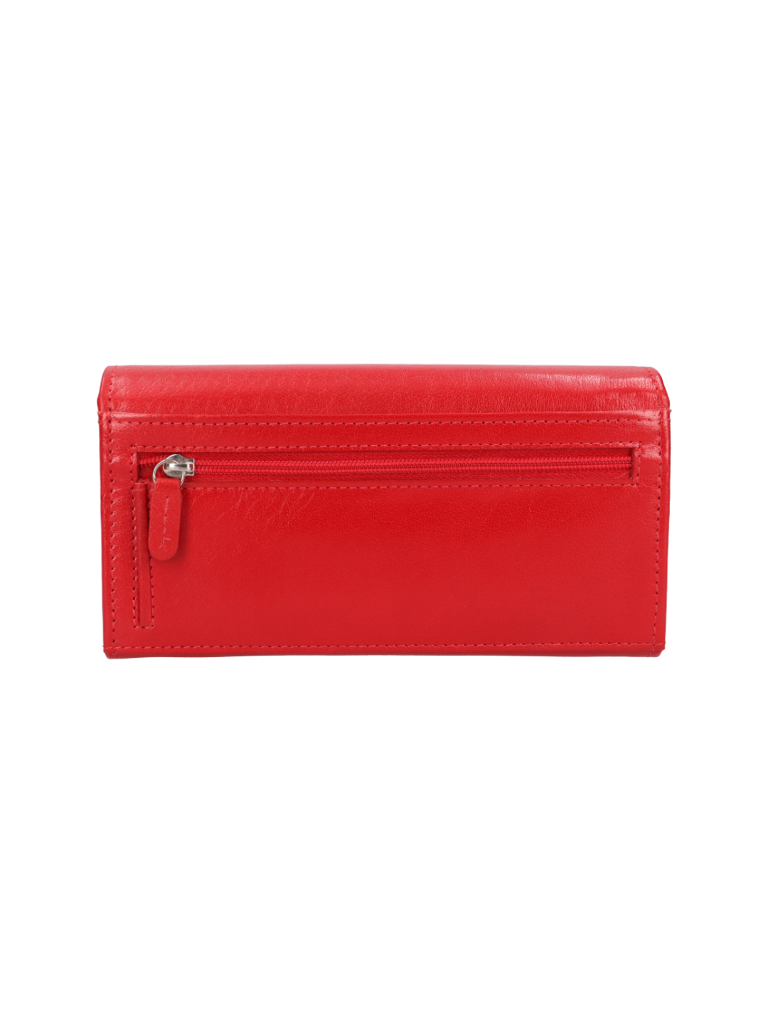 Velká červená dámská kožená peněženka LAGEN