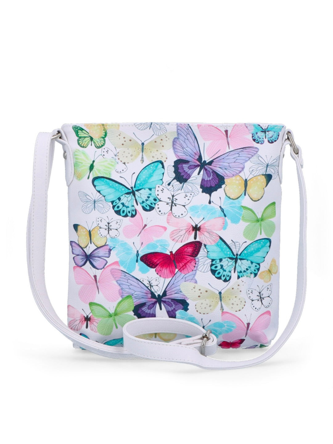 Dámské crossbody s potiskem motýlů