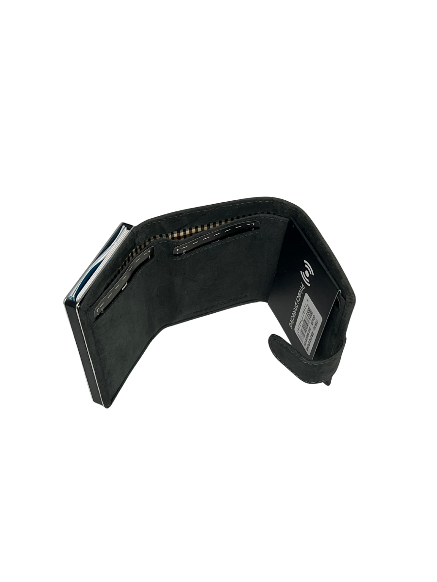 Luxusní pánské vysunovací pouzdro na karty a bankovky s funkcí RFID