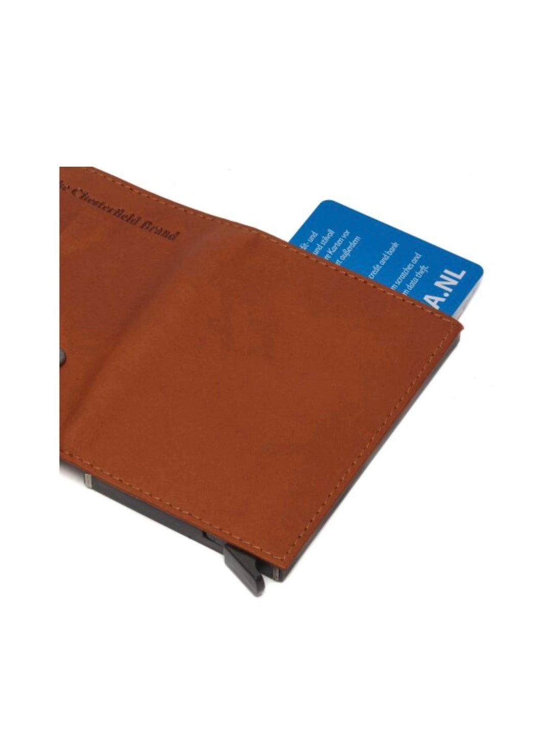 Malé kožené pouzdro na karty Frankfurt s funkcí RFID - The Chesterfield Brand