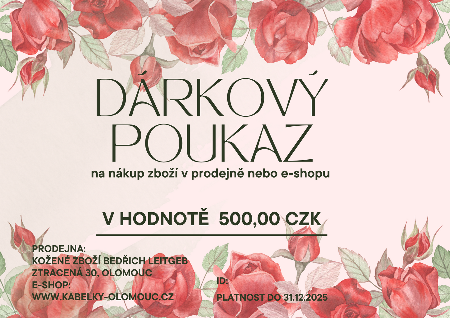 Dárkový poukaz