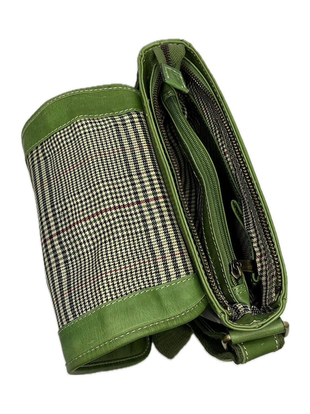 Kožená taška crossbody - unisex
