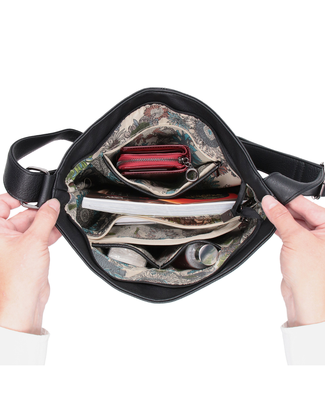 Velká crossbody kabelka Tangerin z eko kůže na formát A4