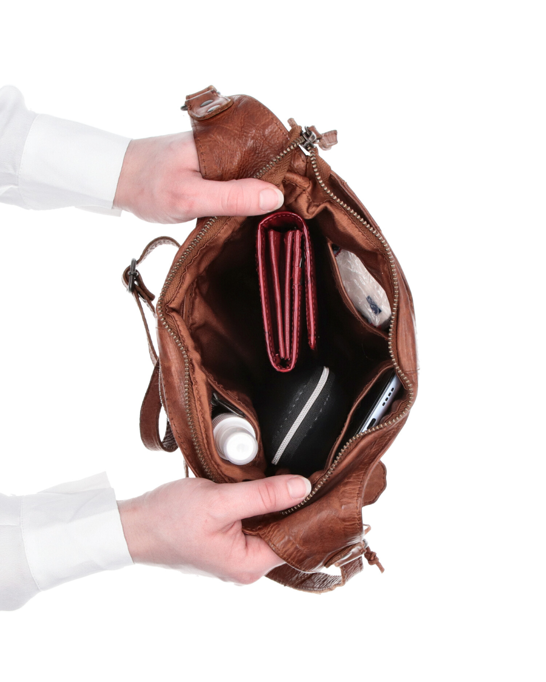 Elegantní kožená crossbody kabelka Noelia Bolger