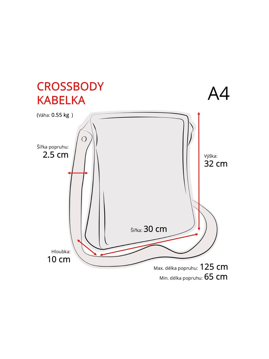 Dámská crossbody Tangerin ze syntetické kůže