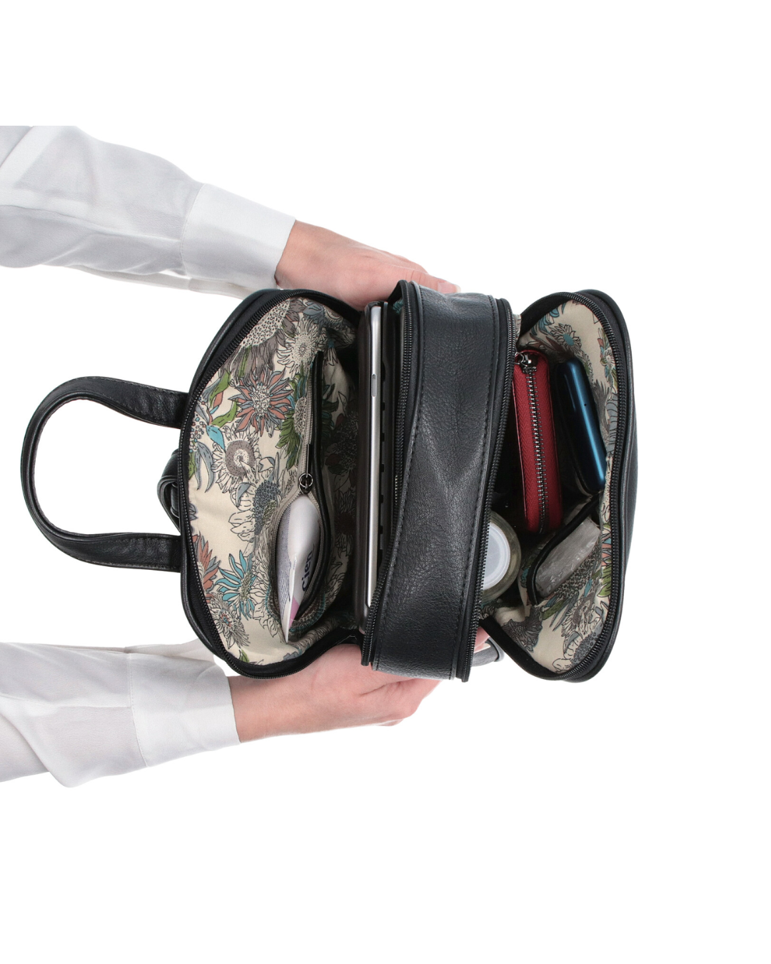 Černý extrémně lehký městský batoh Tangerin - unisex