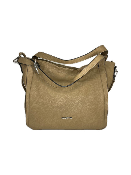 Dámská kabelka typu hobo bag - dokonalá imitace kůže v barvě velbloudí srsti