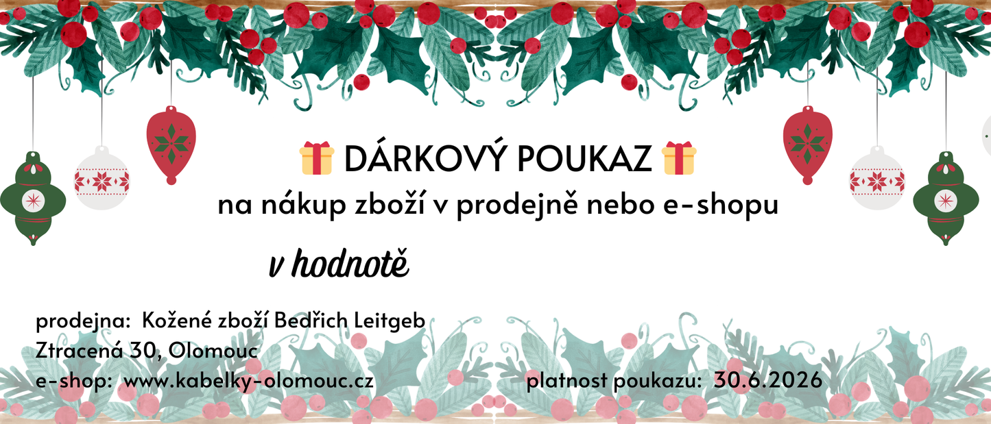 Dárkový poukaz